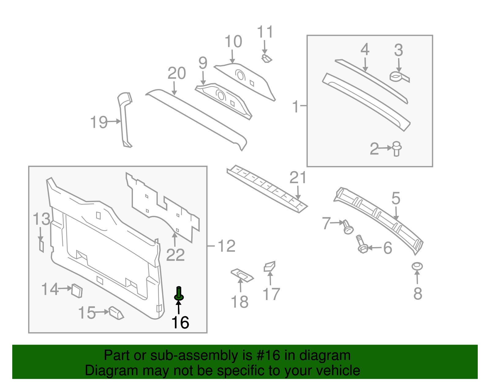 Pull Pocket Screw - Porsche (N-104-571-01)