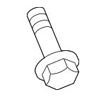 N90847903 - Body: Support Bolt for Porsche: Cayenne, Panamera Image