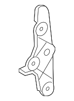 51239150273 - Body: Release Lever Bracket for BMW: 1 Series M, 128i, 135i, 135is, 325i, 325xi, 328i, 328i xDrive, 328xi, 330i, 330xi, 335d, 335i, 335i xDrive, 335is, 335xi, M3, X1, X3, X4 Image