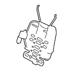 3QF881879A - Body: Lumbar Support for Volkswagen: Atlas, Atlas Cross Sport, Tiguan Image