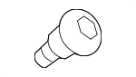 94810744302 - Emission System: Separator Fastener for Porsche Image