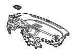 77100TG7A13ZA - : Instrument Panel for Honda: Passport, Pilot, Ridgeline Image