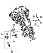 4626587 - TR6060; 6-Speed; Manual Transmission: Reverse Inhibitor O Ring for Mopar Image