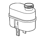 19420966 - Body: Brake Master Cylinder Reservoir for Chevrolet: Express 2500, Express 3500, Express 4500, Silverado 2500 HD, Silverado 3500 HD, Suburban 2500 | GMC: Savana 2500, Savana 3500, Savana 4500, Sierra 2500 HD, Sierra 3500 HD, Yukon XL 2500 Image