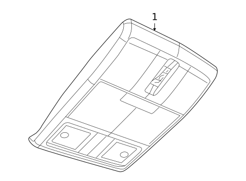 Overhead Console for 2018 Dodge Journey #0
