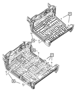 68043989AA - Body Sheet Metal Except Doors: Plug for Mopar Image