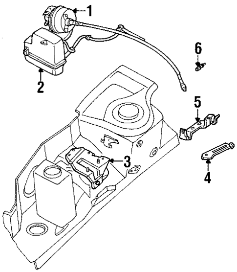 Cruise Control System for 1999 Mercury Villager #0