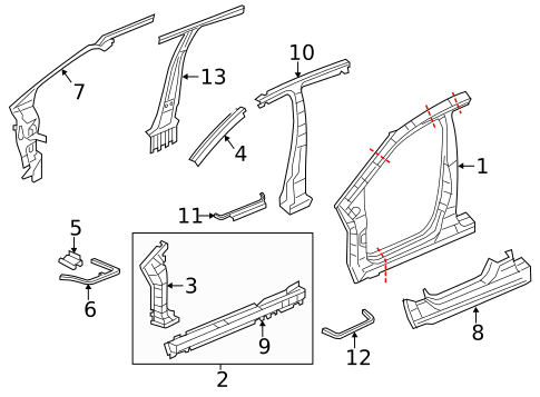 Aperture Panel for 2012 Honda Civic #0