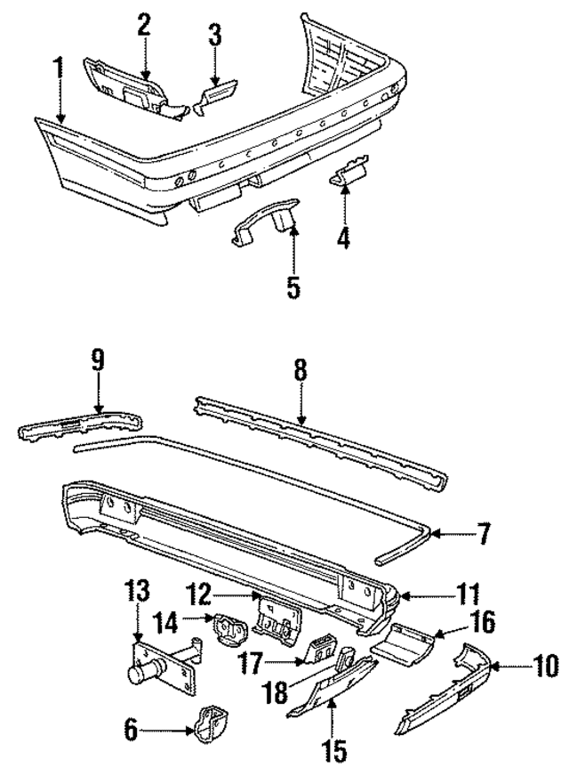 51122231633 - Body: Cover for BMW Image