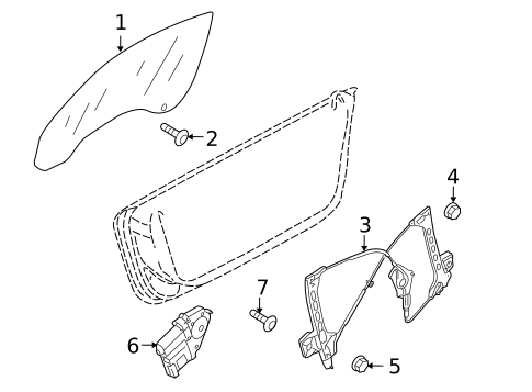 Door for 2010 Audi TT Quattro #0