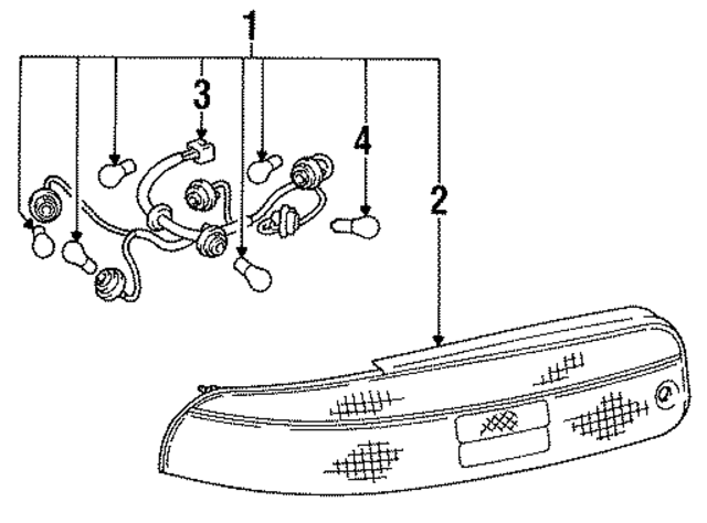 23401156 - Electrical: Bulb for Lexus Image