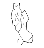 51625SG0009P - Body: Apron Reinforced Mount Bracket for Subaru: Forester Image