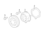 12709178 - Belts &amp; Cooling: Engine Water Pump for GM Image