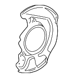 4778128240 - : 2004-2006 Toyota Camry - Backing Plate for Toyota: Camry Image