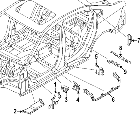 Inner Components for 2024 BMW i5 #0