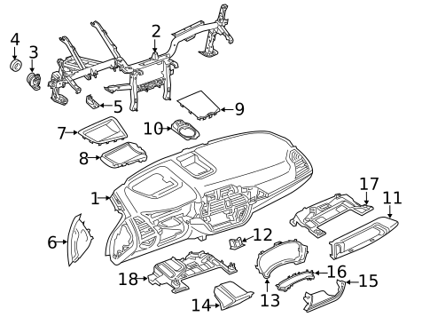 Instrument Panel for 2024 BMW X4 #0