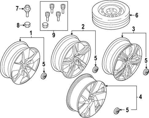 Wheels for 2019 Volvo XC40 #0