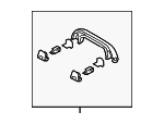 GAL169470C75 - Body: Grip Handle for Mazda: 2, 3, 6, CX-3, CX-5, CX-7, CX-9 Image