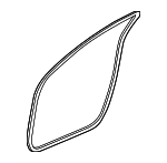 72355TVAA01 - : 2018-2025 Honda Accord - Seal L Front Door Opening for Honda: Accord Image