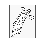 84161TVAA01ZB - Body: Upper Center Pillar Trim for Honda: Accord Image