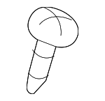 909130023 - Body: Upper Trim Panel Fastener for Subaru Image