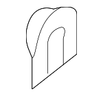 96172AG03AWA - Body: Catch for Subaru Image