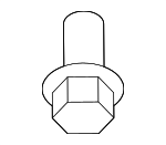47406123 - : Bracket Bolt for Subaru Image
