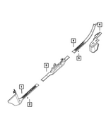7HM32TX7AA - : Riser Shield, Right for Mopar Image