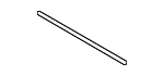 9P1121687 - Body: Air Guide Seal Strip for Porsche Image