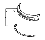 992898010A - Body: Bumper Cover for Porsche: 911 Image