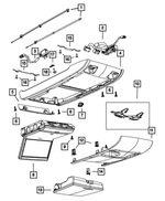 1WH70DX9AB - Interior Trim: Media System Monitor for Mopar Image