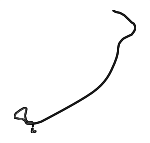 95B955963C - : Connector Hose for Porsche Image