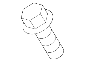 N10535502 - Body: Wiper Motor Bolt for Porsche Image