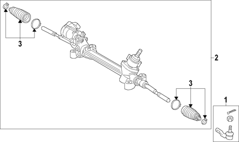Steering Gear & Linkage for 2024 Lexus RX350h #2