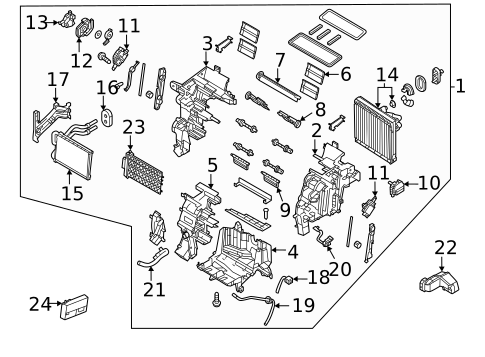 Switches & Sensors for 2021 Hyundai Elantra #1