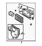 16500AC700 - Engine: Air Cleaner Assembly for Infiniti Image