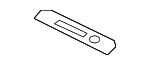 54377181203 - Body: Plate Cover for BMW: 328i, 328i xDrive, 328xi, 335i, 335i xDrive, 335is, 335xi, M3 Image