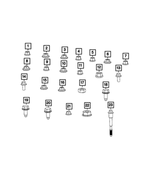 4749164AA - Electrical: Hex Nut And Washer for Mopar Image