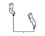 89830DW500WK - Electrical: Outer Buckle for Kia Image