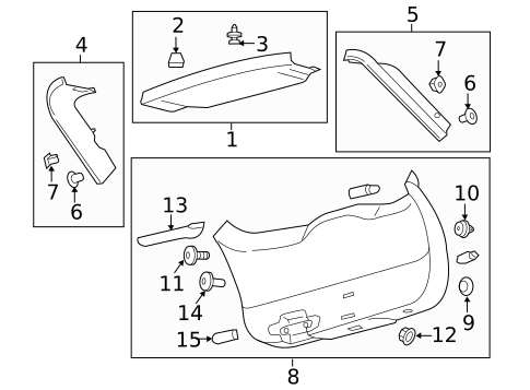 Interior Trim for 2020 Lincoln Nautilus #0