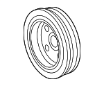 1347037042 - Engine: Crankshaft Pulley for Scion: iM, xD | Toyota: C-HR, Corolla, Corolla iM, Prius, Prius Plug-In, Prius V Image