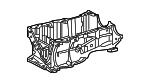 114200T011 - Engine: Upper Oil Pan for Scion: iM, xD | Toyota: Corolla, Corolla iM, Matrix, Prius, Prius Plug-In, Prius V Image