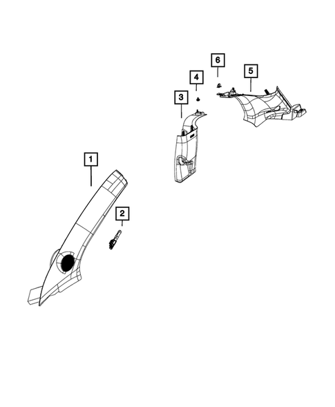 Panels - Moldings - Scuff Plates, Pillar, Cowl, 1/4 Panel Trim and Cargo Covers for 2019 Fiat 500 #0