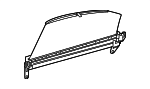 25381003009051 - Body: Sunshade for Mercedes-Benz Image