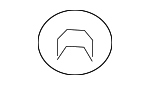 91560SZWJ01 - Body: Corner Cover Retainer for Acura Image