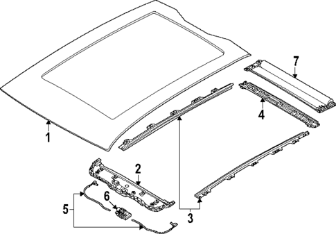 Sunroof for 2025 BMW X3 #0