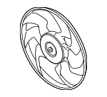 25231F2000 - Cooling System: Fan Blade for Kia: Forte, K4, Niro, Niro EV Image