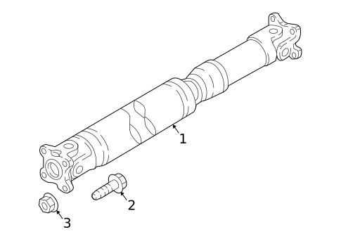 Drive Shaft for 2019 Nissan Armada #0