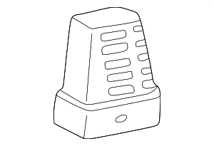 VNT15 - Body: Motorcraft™ Dashboard Air Vent for Ford Image