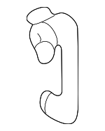 F2UZ19A786A - HVAC: Vent Tube for Ford: E-150, E-150 Club Wagon, E-150 Econoline, E-150 Econoline Club Wagon, E-250, E-250 Econoline, E-350 Club Wagon, E-350 Econoline, E-350 Econoline Club Wagon, E-350 Super Duty, E-450 Econoline Super Duty, E-450 Super Duty, Econoline Super Duty Image